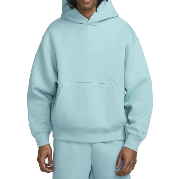 Nike | Sweaters | 45 Nike Tech Fleece Reimagined Turq Denim Blue Hoodie ...